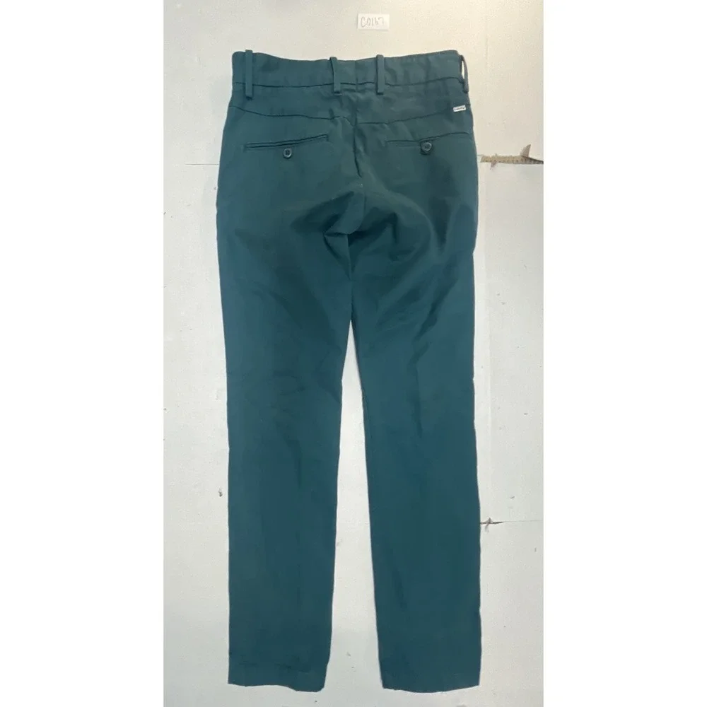 Levi Strauss & Co Mens Slim Fit Chino Pants Teal Green 29x31 Cotton Blend